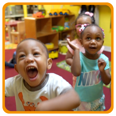 Preschool and Pre-K students at God Chosen Development Center in Metro Atlanta